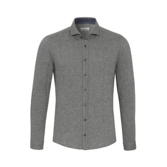 Pure Heren, Overhemden, Grijs, Maat: XL