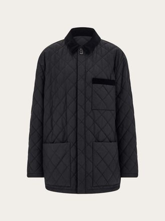 Ferragamo Men Quilted jacket Black