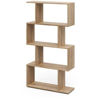 Vicco Divisorio per ambienti Levio, Sonoma, 70 x 132.1 cm 4 scomparti, Vicco