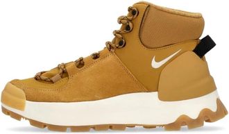 Nike Klassieke Hoge Laars met Vetersluiting - Dames - Wandelschoenen - Geel - 38 1/2 EU - Su&egrave;de - Fitness