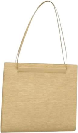 Louis Vuitton Pre-owned Shoulder Bags, female, Beige, Size: ONE SIZE Pre-owned Vintage Shoulder Bag