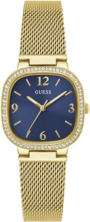 Guess Elegante Gouden Tapestry Dameshorloge - Dames - Horloges - Geel - ONE Size - Accessoires