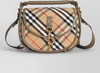 Burberry checkered crossbody bag adjustable strap