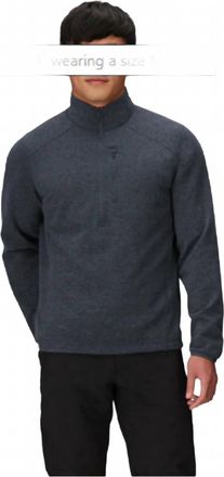 Outdoor Research Crescent Fleece 1/2 Zip Pullover In Storm Heather