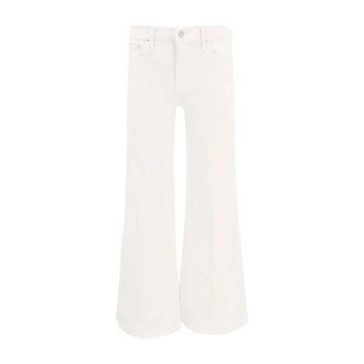 Mother Flared Jeans, female, Beige, Size: W28 Jeans