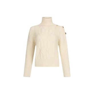 Liu Jo Dolcevita en punto - Knitwear - Mujer - Blanco - L