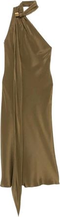 Max Mara Pianoforte Dress - Dames - Casual kleedjes - Groen - S - Kleedjes