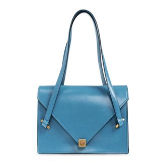 Versace Shoulder Bags, female, Blue, Size: ONE SIZE Severine Bag