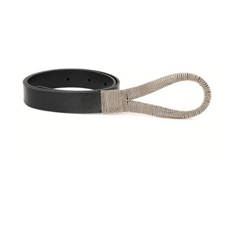 Orciani Dames, Accessoires, Zwart, Maat: 85 CM Leer