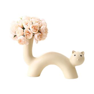 OEM Jarrones Decorativos Con Forma De Gato, Jarrones Peque&ntilde;os De Cer&aacute;mica, Jarrones-2 2