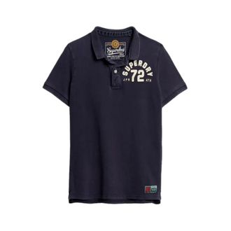 Superdry Hombre, Camisetas, Azul, Talla: XL