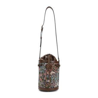 Valentino Garavani Bucket Bags, female, Multicolor, Size: ONE SIZE Drawstring Bucket Bag