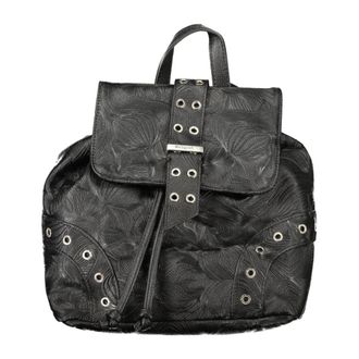 Desigual Backpacks, female, Black, Size: ONE SIZE Moonstone Prisa Short Backpack