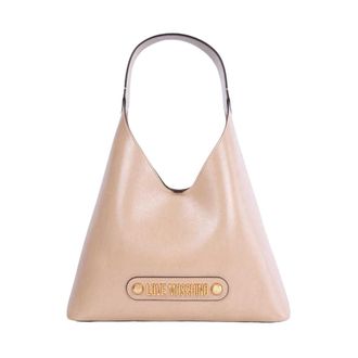 Love Moschino Shoulder Bags, female, Beige, Size: ONE SIZE Shoulder Bag
