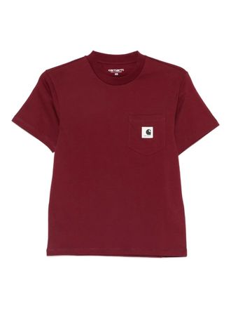 Carhartt Work in Progress pocket T-shirt - women - Cotton - M - Red