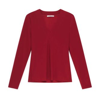 Maliparmi T-Shirt in Jersey Tecnico - - Tops - Donna - Rosso - S