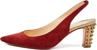 Christian Louboutin Pumps con tacco a punta - Rosso