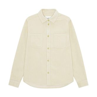 Les Deux Kody Corduroy Overshirt - Heren - Casual Overhemden - Beige - M - Katoen - Overhemden