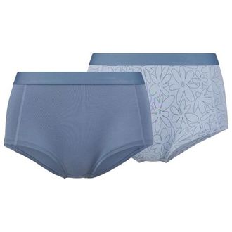 Stoic TrosaSt. Hipster 2-Pack Kunstfaserunterw&auml;sche f&uuml;r Damen | grau