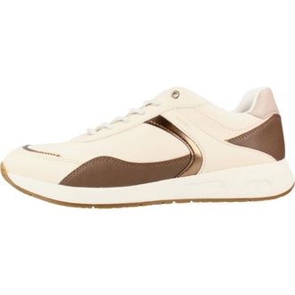 Geox Schoenen, Dames, Beige, 39 EU, Bulmya Sneaker