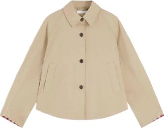 Tommy Hilfiger Boxy Silhouette Short Jacket With Classic Collar