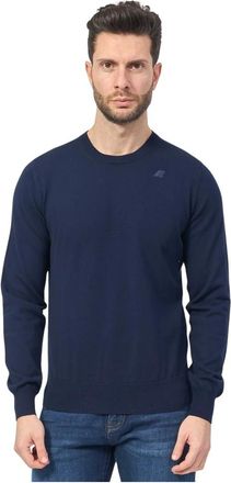 K-Way Uomo, Maglie, Blu, M, new