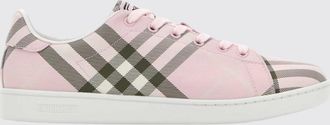Burberry Sneakers in twill di cotone stampa check
