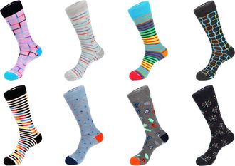 Unsimply Stitched 8 Pair Combo Pack Socks