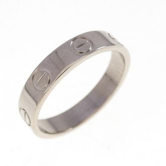 Cartier White Gold White Gold (18K) Band Ring (Pre-Owned)