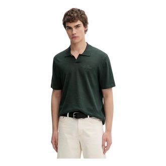 Les Deux Tops, Heren, Groen, L, Katoen, Signature Knit Polo