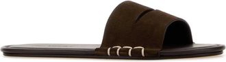 J.W.Anderson Womens Loafer Brown Split Cow Suede