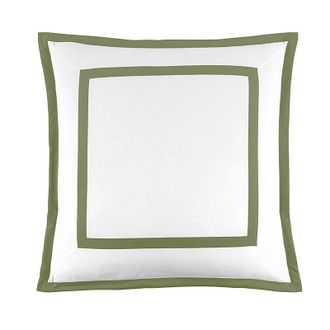 Ballard Designs Suzanne Kasler Positano Euro Sham - Sage - Ballard Designs