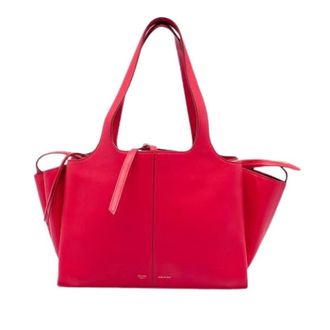 Celine Borsa Tote Trifold Piccola Pre-owned - - Pre-owned - Donna - Rosso - ONE SIZE