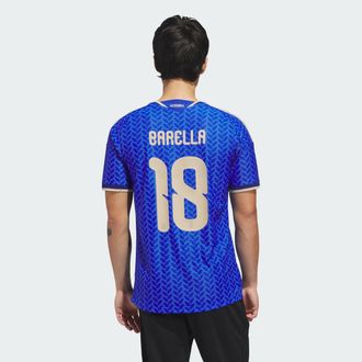 adidas Mens adidas Italy 26 Home Barella Authentic Jersey