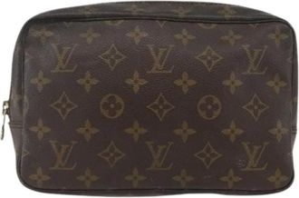 Louis Vuitton Pre-owned Clutches, female, Brown, Size: ONE SIZE Pre-owned Canvas Clutch