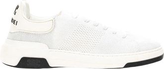 Casadei Elegante Witte Leren Sneakers - Dames - Sneakers - Wit - 36 EU - Leer - Schoenen