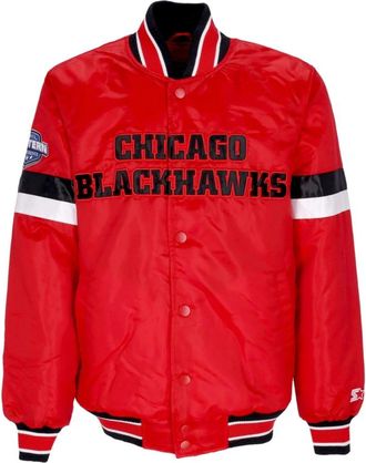 Starter Home Game Satin Jacket Chibla - Heren - Bomber jackets - Veelkleurig - XL - Polyester - Jassen