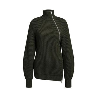 Dondup Sweater - Dames - Truien - Groen - Maat: L Wol