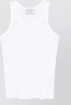 Coperni round neck top featuring sleeves design