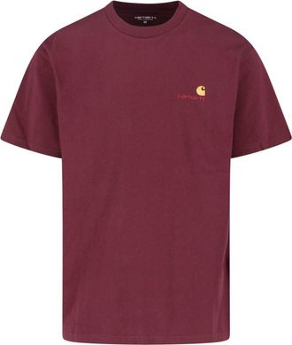 Carhartt Work in Progress T-Shirt Girocollo American Script