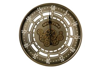 Schubiger M&ouml;bel Uhr Metall