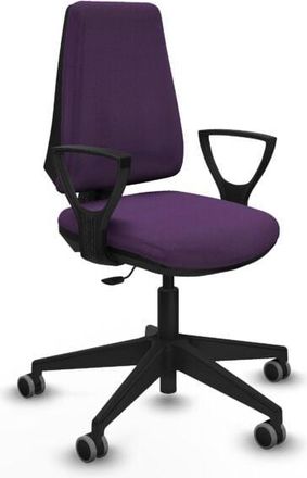 Piqueras y Crespo Piqueras Y Crespo - Elche Cp Bali Morado Brazos Fijos Base Piramidal Ruedas Engomadas 65mm