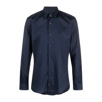 Fay Heren, Overhemden, Blauw, Maat: XL