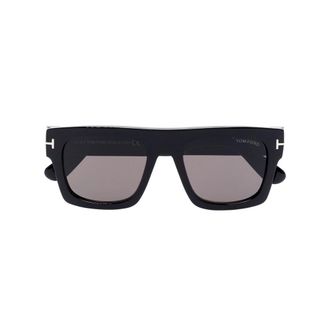 Tom Ford Accessoires, Heren, Zwart, ONE Size, Fausto Zonnebril