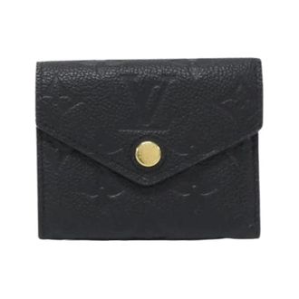 Louis Vuitton Pre-owned Wallets, unisex, Black, Size: ONE SIZE Pre-owned Wallet (tri-fold)