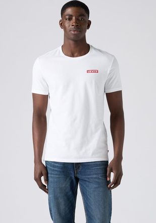 Levi's Camiseta gr&aacute;fica de cuello redondo: paquete de 2 - Hombre - 2XL - Multicolor / White / Dress Blues