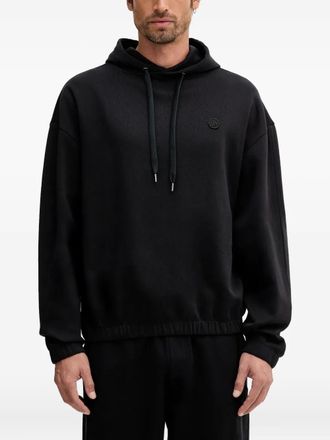 BOSS long-sleeve hoodie - men - Cotton - L - Black