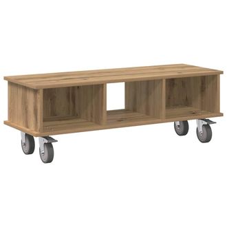 vidaXL Soporte De Tv Roble Artesanal 100 X 35 X 35 Cm Vidaxl