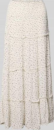 Only Maxi-Rock aus reiner Viskose Modell FERNANDA in Weiss, Gr&ouml;&szlig;e XL