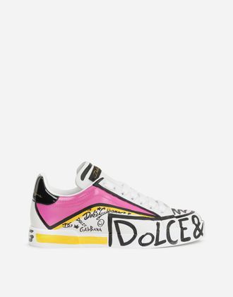 Dolce & Gabbana Limited Edition Portofino Sneakers - Woman Sneakers White 39